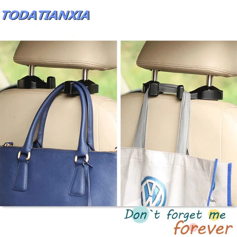

2 PCS car hook holder hanger seat FOR ford focus 2 audi a4 b5 peugeot 206 ford mondeo mk4 audi a3 vw alfa romeo Car Styling