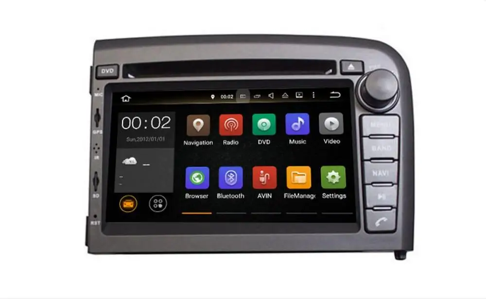 

Android 9.0 Car DVD CD Player autostereo For VOLVO S80 1999-2005 auto GPS navigation 2 din radio tape recorder head unit 4G RAM
