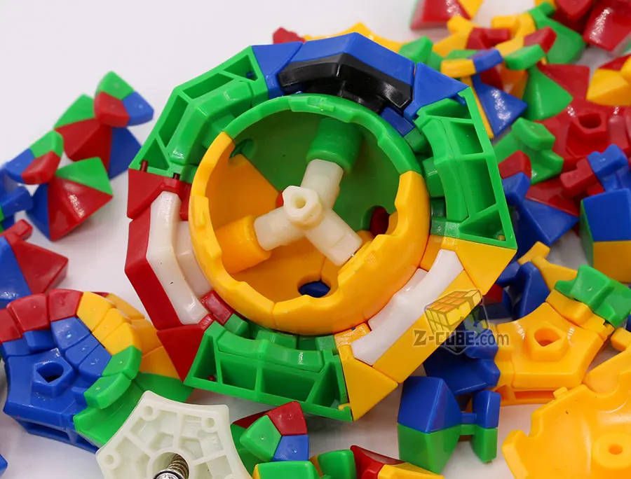 Cubo Mágico Quebra-cabeça Dayan Eixo Hexadecágono Torção 12 Faces Master Champion Coleção Specia Lstrange Forma 16 21 Cubo mágico quebra-cabeça dayan 16 eixo hexadecágono