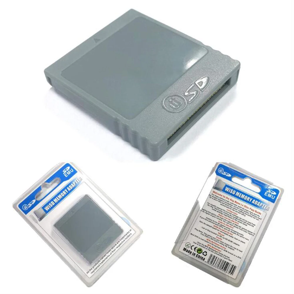 

Wisd Memory Adapter SD Adapter Converter Card Reader for W i i for N-G-C GameCube Console