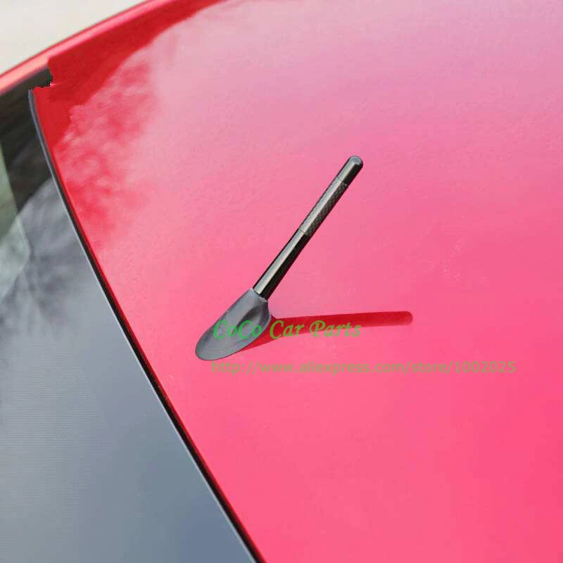 120mm Aluminum And Carbon Short Car ANTENNA   (3)
