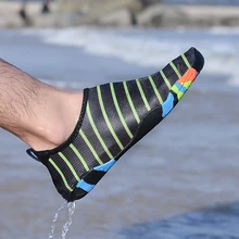 Летняя и весенняя обувь для плавания, унисекс, для йоги, уличная пляжная обувь для плавания, 36-47, быстросохнущая, без шнуровки, легкая женская обувь для плавания