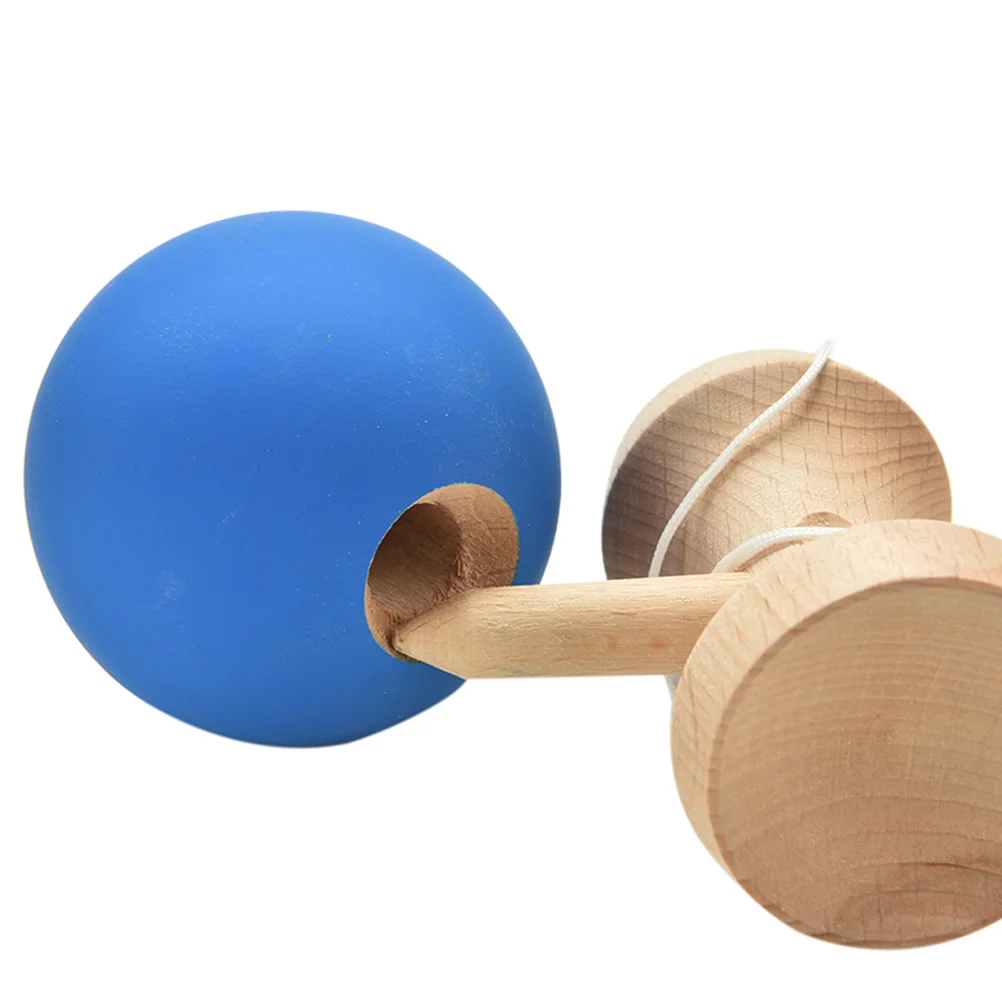 Профессиональный деревянный шарик Kendama 18 5 см Классическая Игрушка резиновая