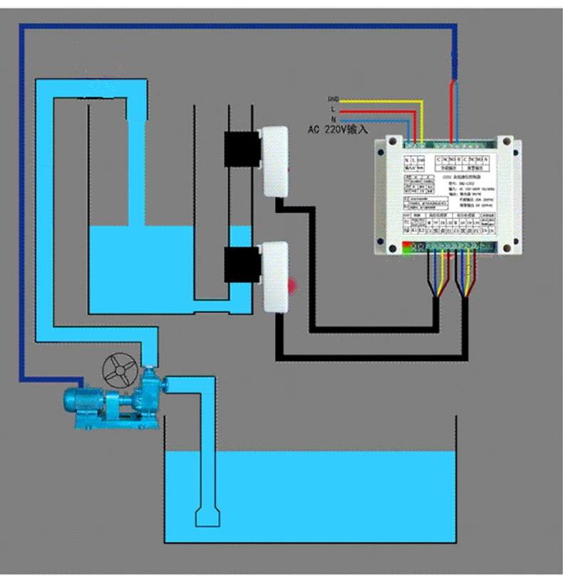 Non Contact Liquid Level Controller, Automatic Dry Level Control, Water Pump, Battery Valve Sensor Induction Non Contact Liquid Level Controller, Automatic Dry Level Control, Water Pump, Battery Valve Sensor Induction