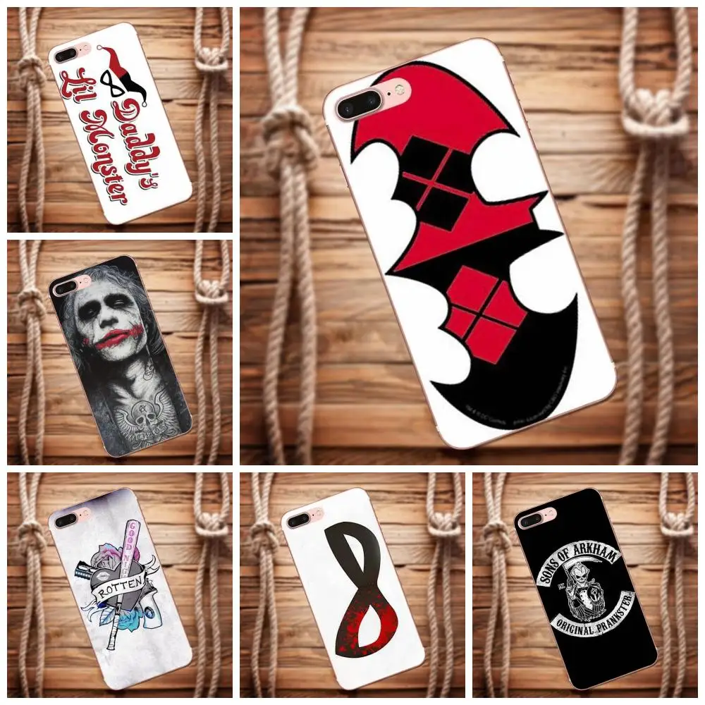 Vvcqod For Xiaomi Mi6 Mi 6 A1 Max Mix 2 5X 6X Redmi Note 5 5A 4X 4A A4 4 3 Plus Pro Soft New Style Unique Harley Quinn Eye Logo | Мобильные