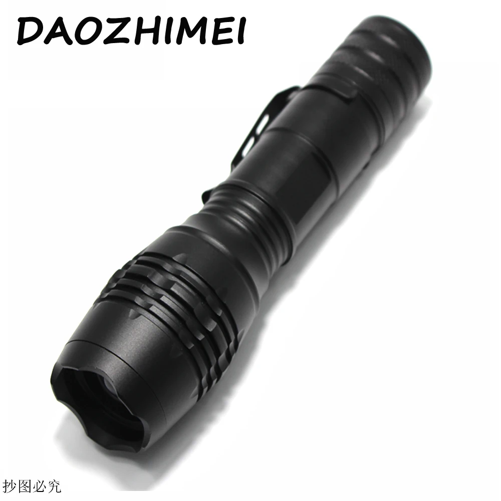 Светодиодный фонарь XM L T6 6000LM 18650 масштабируемый водонепроницаемый 3x AAA мощный