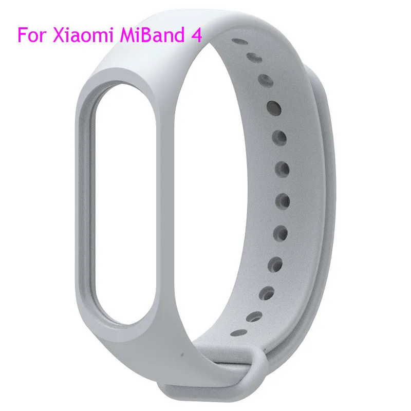 Для Xiaomi Mi Band 4 3 2 сменный ремешок для часов из ТПУ, защитная пленка из закаленного гидрогеля, usb-кабель для зарядки - Цвет: 06