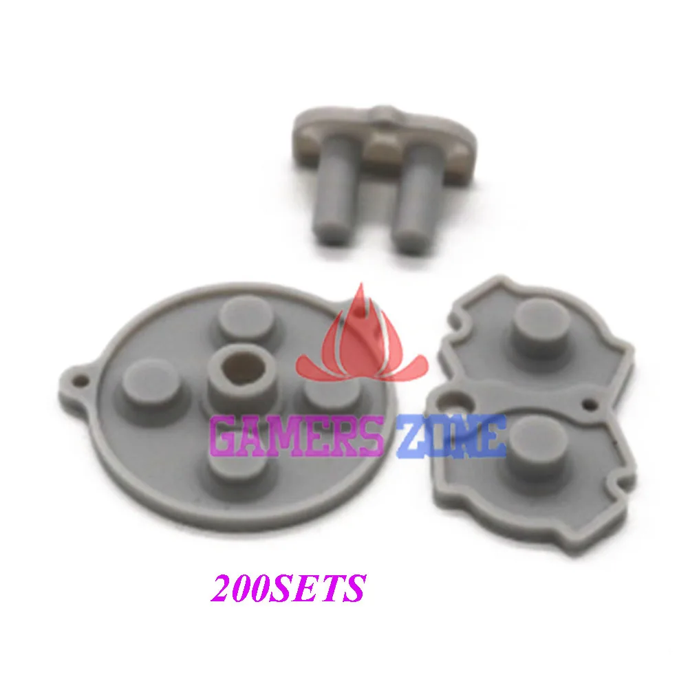

200SETS START / SELECT BUTTONS CONDUCTIVE RUBBER PADS FOR NINTENDO GAMEBOY ADVANCE GBA PARTS A-B D-pad