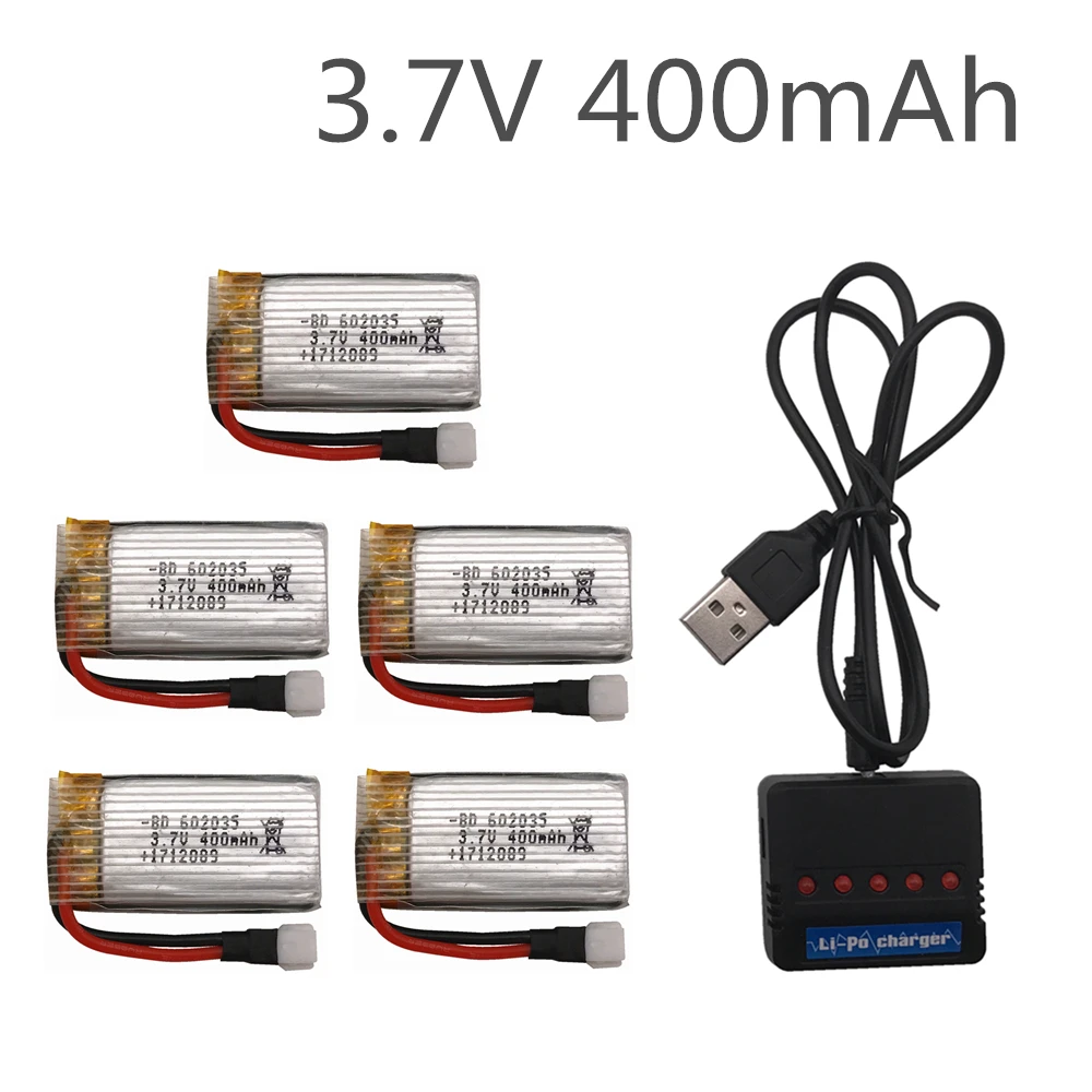 

H31 Battery Lipo 3.7V 400 mAh 30C for KY101 Waterproof Drone Original Li-Battery H31 Battery + 5in1 cable charger