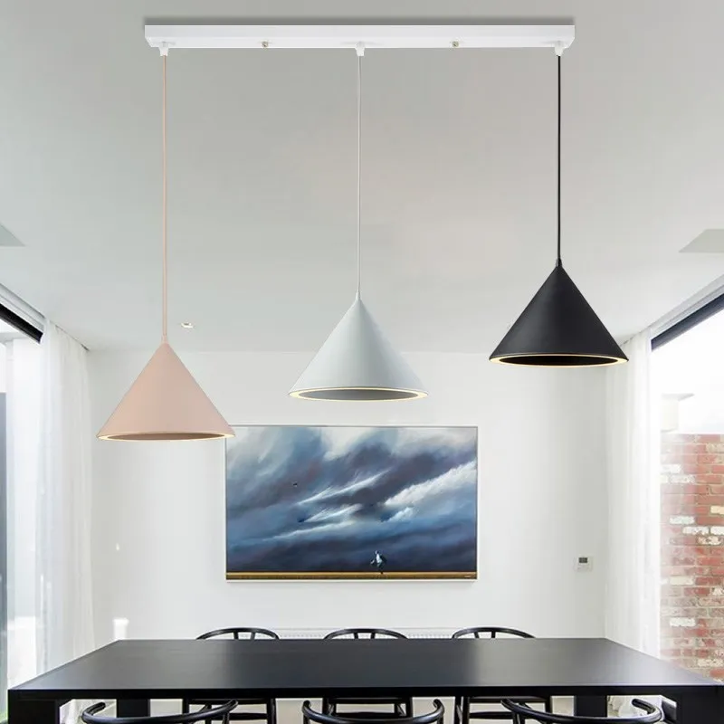 Nordic led подвесной светильник Avize красочный освещение для ресторана и кухни дома