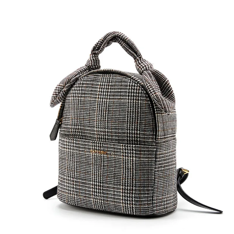 LAFESTIN mochila de Mujeres de moda a cuadros bolsas de viaje de la Universidad viento pequeña mochila Englant mochila mujer Mochilas de alta calidad