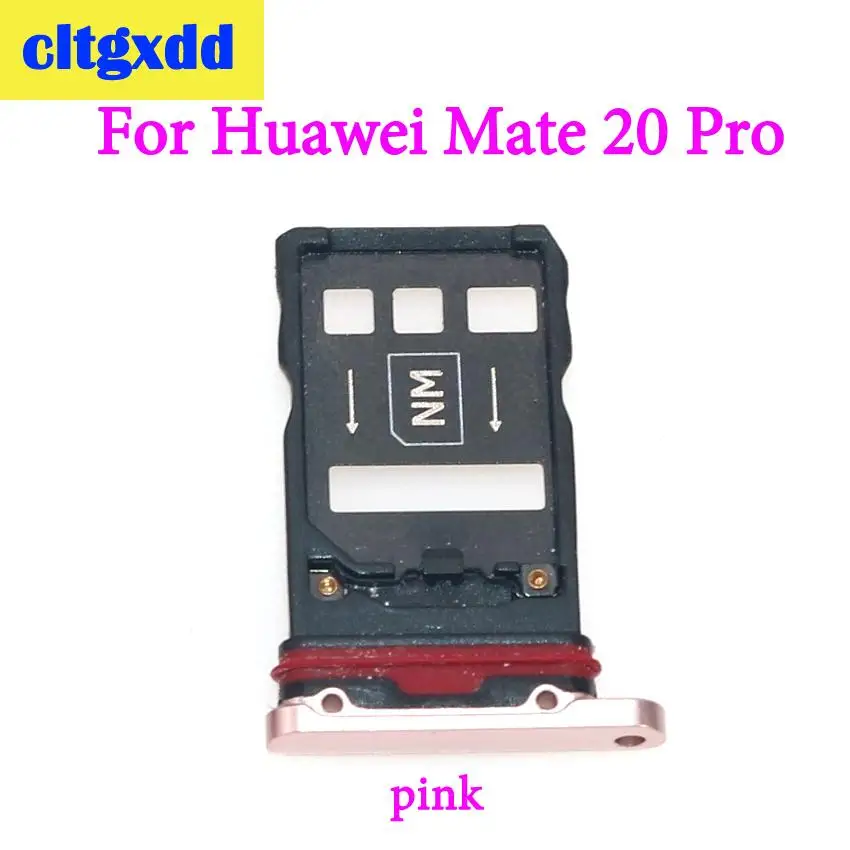 Cltgxdd для huawei mate 20 lite/Maimang 7 для mate 20 Pro Micro Sim держатель для карт сменный слот-лоток Адаптеры - Цвет: For Mate 20 Pro
