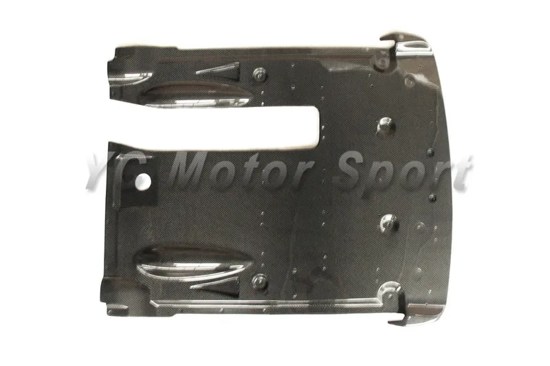 2011-2015 Nissan R35 GTR Nismo Style Rear Diffuser Underboard with Fog Lamp Cutout CF (5)