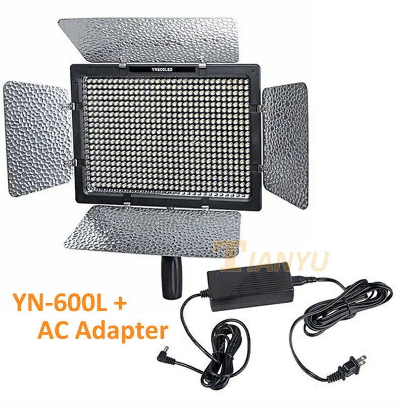bilder für YONGNUO YN-600, YN600 600 LED Light Panel + AC Adapter 5500 Karat Led-videoleuchte mit Ladegerät bilder für YONGNUO YN-600, YN600 600 LED Light Panel + AC Adapter 5500 Karat Led-videoleuchte mit Ladegerät