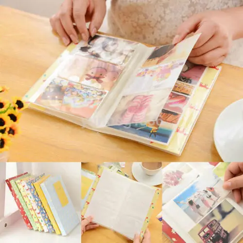 

Hot 84 Pockets 1Pcs Mini Film Instax Polaroid Album Photo Storage Case Fashion Home Family Friends Saving Memory Souvenir