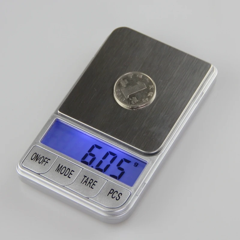 2000g x 0.1g Pocket Electronic Digital Jewelry Scales 2kg Kitchen Food
