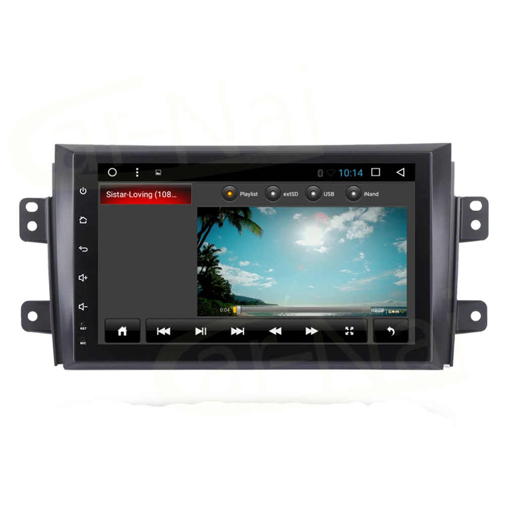 Автомобильное радио Android 7 1/8 0 GPS Navi для Suzuki SX4 2006 2014 Авторадио головное устройство