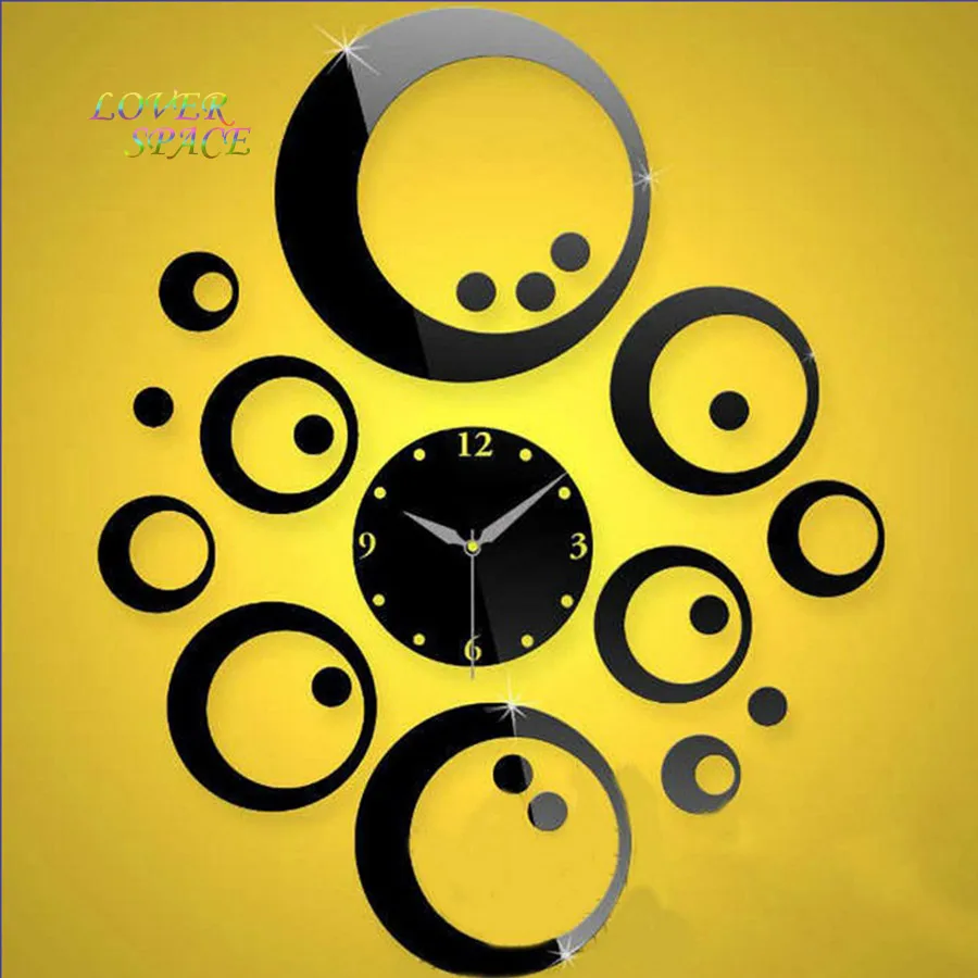 Новинка 2016 кварцевые настенные часы Horloge Современное украшение для дома