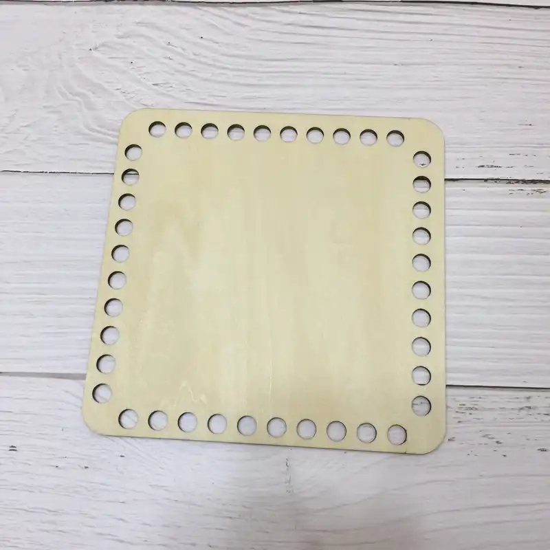10 Piezas 15cm Fondos Cuadrados De Madera Cesta De Madera Base De Fondo De Madera Cesta Kit De Punto De Cruz Aliexpress