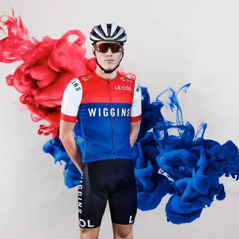 rcc wiggins Pro Team Велоспорт Джерси aero CORE высокое качество DH гоночный классический кантри скалолазание mtb Майо на заказ оптом - Цвет: Bib and Jersey 21