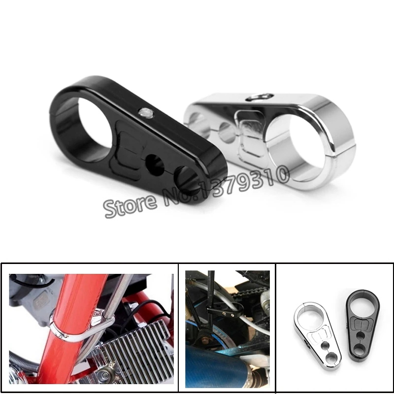 motorcycle cable clips