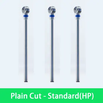 

Hot Sale 3pcs/lot - 2.35mm Shank Size - Dental Laboratory Cutter Burs-Plain Cut Standard Grit - 809040
