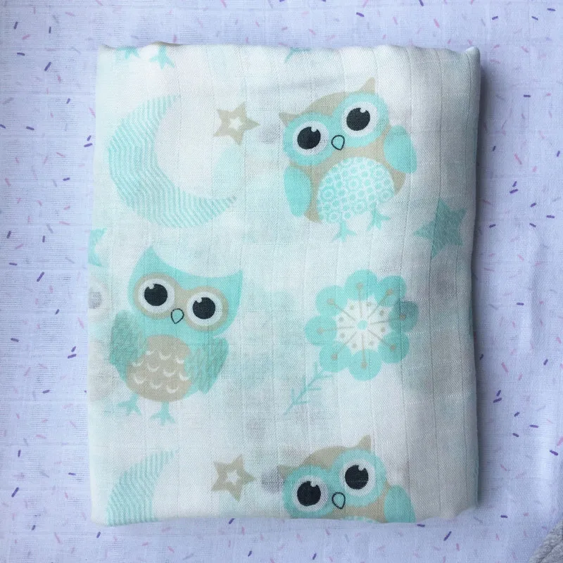 Toalha de Banho Cobertor de Dormir Bebê Bambu Musselina Swaddle Cobertor Design Náutico Infantil Melhor Algodão Orgânico Cama Recém-nascido 19 Cheap Cobertores e mantas