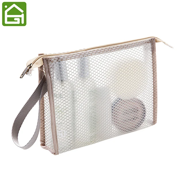 Clear Travel Toiletry Sundry Bag With Strap Fashionable Waterproof Clear Travel Toiletry Sundry Bag With Strap Fashionable Waterproof Pvc Cosmetic Organizer Bags