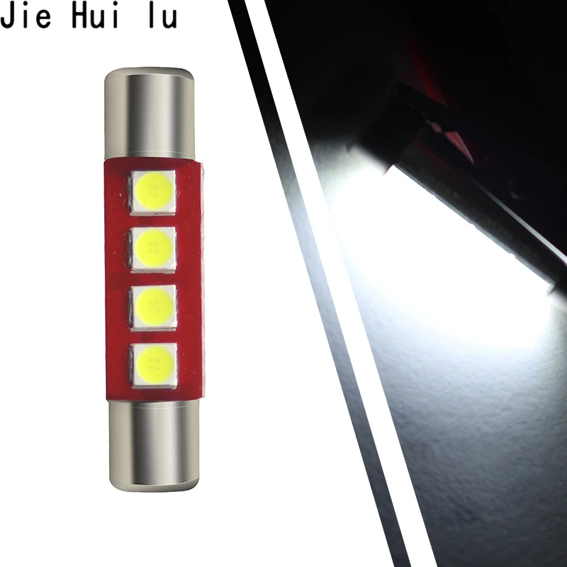 Гирлянда C5W 3030 4 SMD 28 мм шт. автомобисветильник светодиодные лампы 12 В DC
