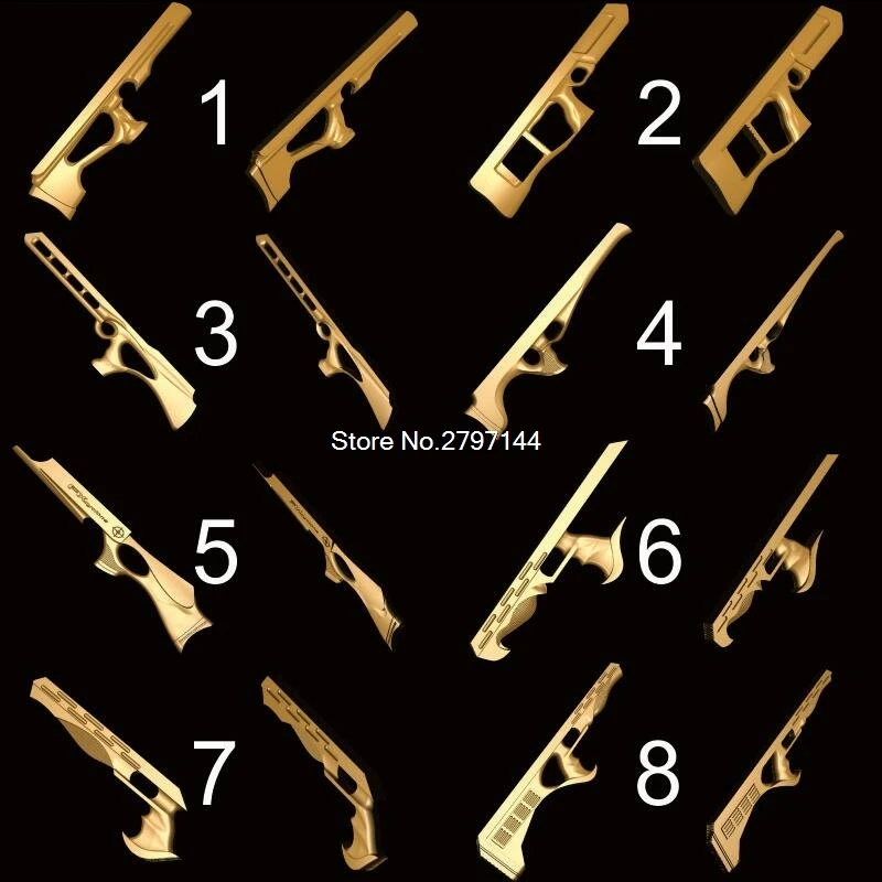 32pcs for choose gunstock 3D STL model for carved figure cnc machine Router Engraver ArtCam Gun stock Model design