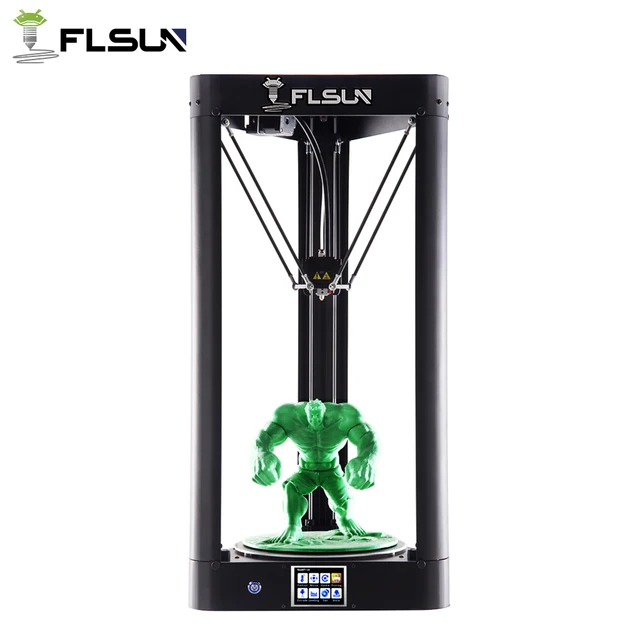 Special Price Flsun QQ 3D Printer Auto Leveling Pre-assembly Touch Screen Wifi Printing Area 260*260*370mm Power Resume Delta 3D Printer 