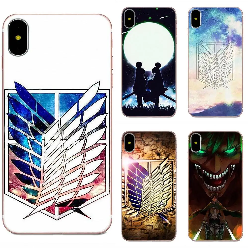 Мягкий защитный чехол из ТПУ для Galaxy J1 J2 J3 J330 J4 J5 J6 J7 J730 J8 2015 2016 2017 2018 mini Pro Anime Attack On