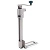 Commercial Grade Manual Can Opener with Angled Bar (Stainless Steel) Medium Duty Table Mount with 18.11