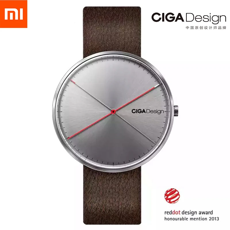 Мужские часы серии X Xiaomi CIGA дизайн наручные Reddot победитель Мода простой ретро