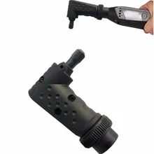 Electric Grinde 90 Degree Right Angle Converter Turning Device Power Tools Black Rotary Abrasive Tool Accessories