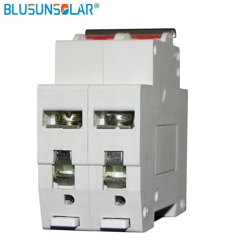 10pec автоматический выключатель 2P Dc 25a 32a 40a 50a 63a DC500V MCB Солнечная энергия
