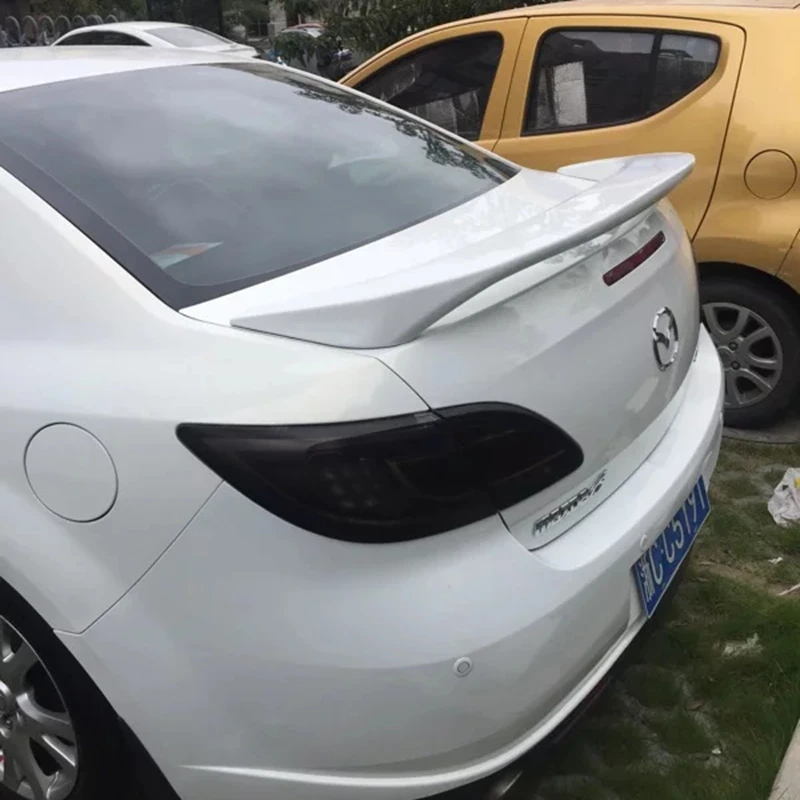 

Atenza for 2009 to 2013 Mazda 6 primer paint ABS material high quality rear trunk Atenza wings spoiler by black or white color