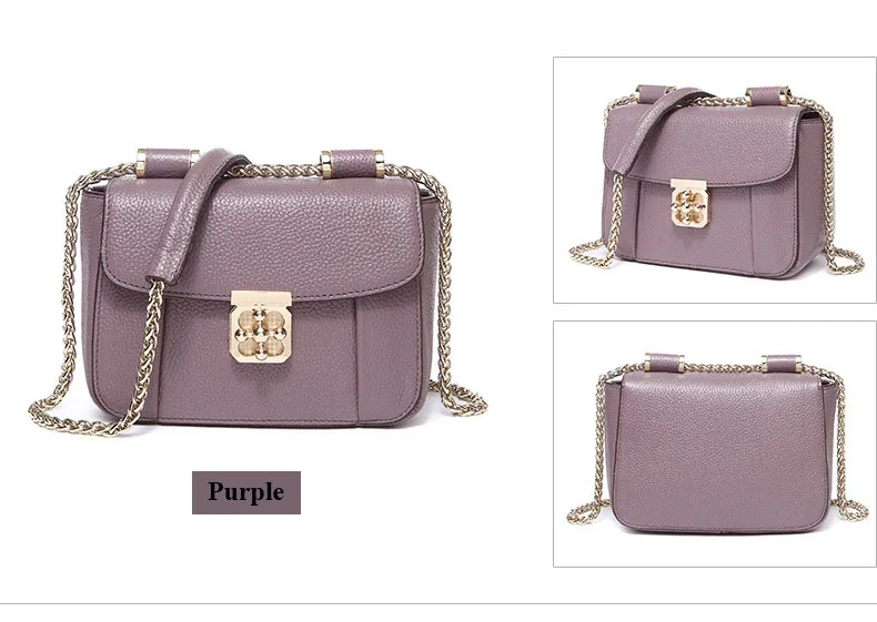 Brand New 2018 Women Shoulder bag Genuine leather handbags 8731 (17)