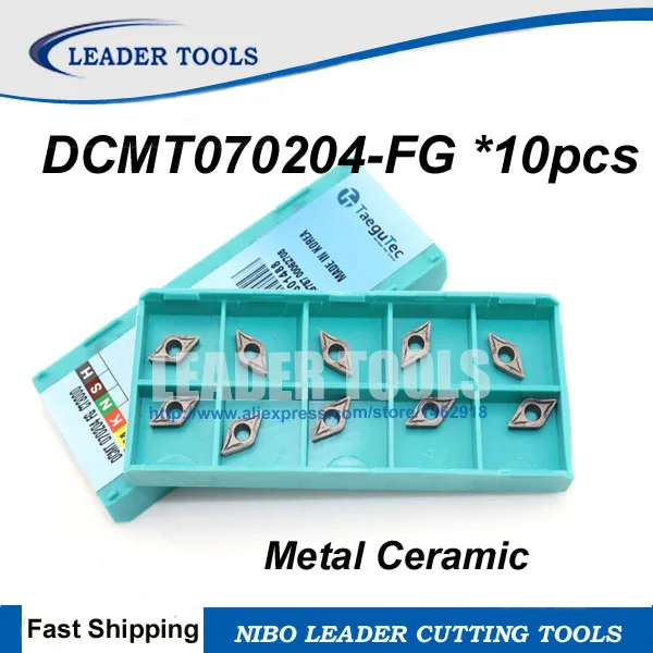 DCMT070204-FG CT3000 Brand New TaeguTec Original Turning Cutting Inserts for Holder SDJCR/SDNCN/SDUCR/SDQCR Ceramic inserts | Инструменты