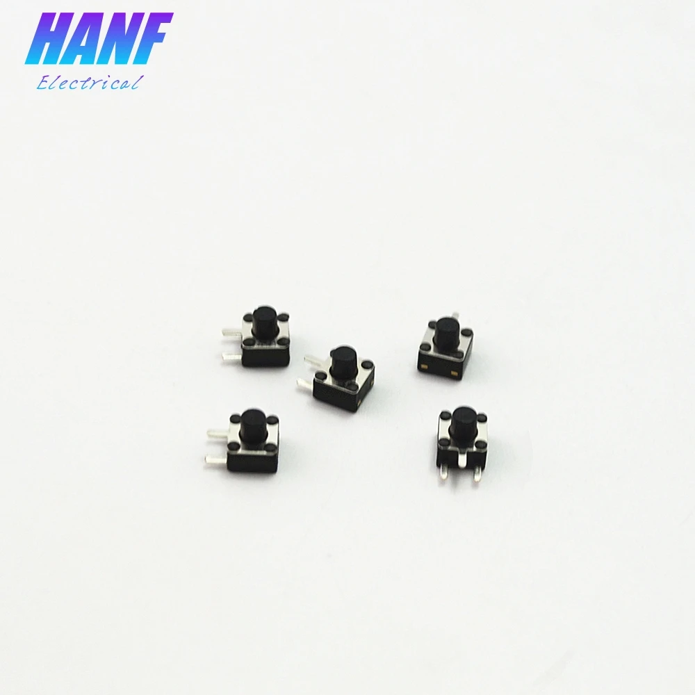 

100pcs/lot 4.5*4.5*5mm Micro SMD Tact Switch side button switch MP3 MP4 MP5 Tablet PC 4.5x4.5x5mm 3Pin Anti-electrostatic