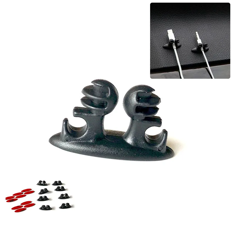 

8pcs Car Wire Clip Stickers for Ford Mustang Ranger Figo KA Territory FLEX Transit Super Duty Atlas F-150 F250 F350 F450