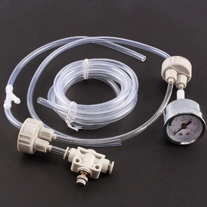Живое растение для аквариума Tank DIY комплект системы генератора CO2 Регулировка