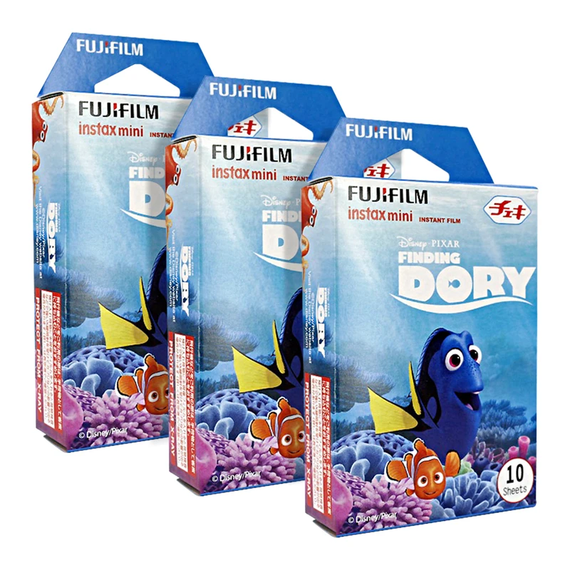 Fujifilm Instax Mini Finding Dory TW Instant 30 пленка для Fuji Mini 7 s 8 8+ 9 25 50 s 70 90 300 SP-1 2 принтера