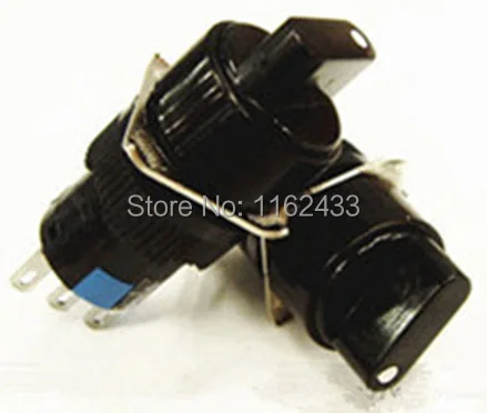 

5pcs / lot SA16-11X2 16mm self-lock ON - OFF turn push button switch pushbutton