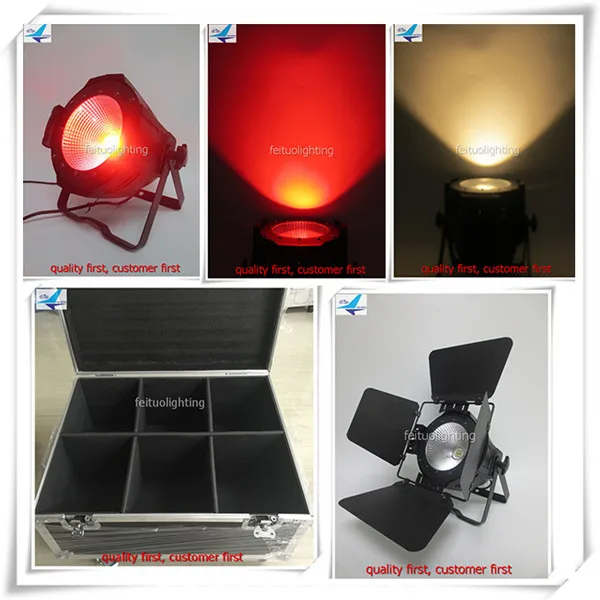 

(6lot/CASE)Hotel lighting par led 100 watt warm withie or cool white led cob 100w stage par can