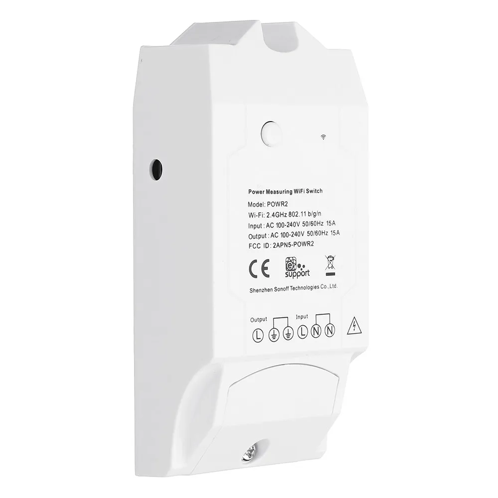 

Basic Sonoff Smart Wireless Wifi Switch Remote Control Automation Module DIY Timer Universal Smart Home Works with Alexa