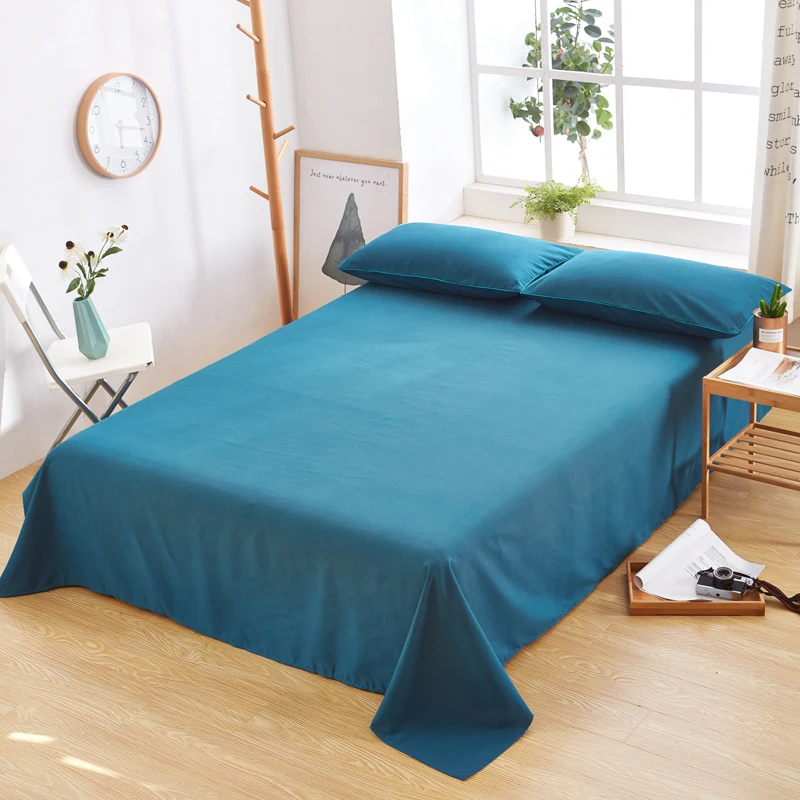 

Classic Bed Sheet Earthing Sheet Shams Solid Bedsheet Bedspreads Bed Flat Sheet Double Bed Covers Purple Cotton Bed Sheet Set