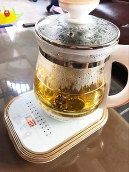 

Electric kettle with thick glass insulation full automatic temperature control