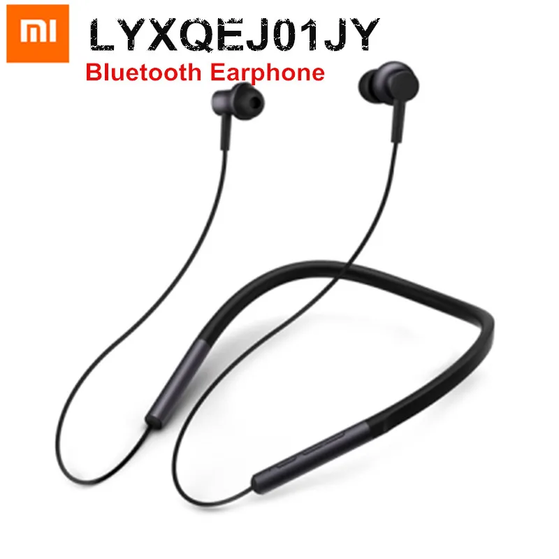 

2018 Xiaomi Mi Bluetooth Earbud Neckband Earphone Sports Wireless Apt-X Hybrid Dual Cell With Mic Earbuds For Android IOS