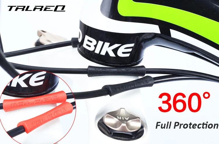 TRLREQ Brand 4pcs/lot MTB Bicycle Bike Brake Wire End Cap Cable Protective Sleeve Pipe Protector Housing Cover Shift | Спорт и